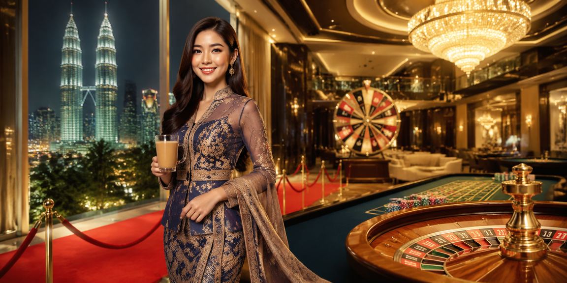 Pemain Kuala Lumpur menikmati permainan roulette kasino langsung di platform isenang88